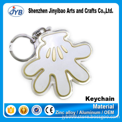 new product custom logo funny acrylic balnk keychain